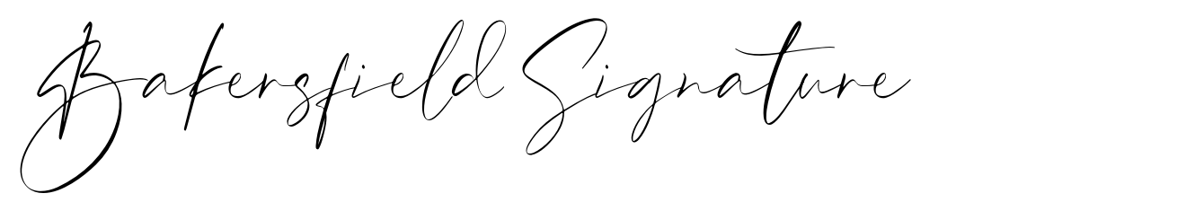 Bakersfield Signature